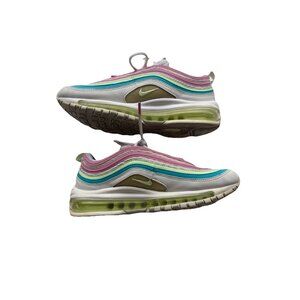 Nike Air Max 97 Easter 2020 Women's Running Shoes SZ 7.5 White/Pink, CW7017-100